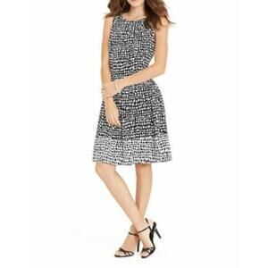 Lauren by Ralph Lauren 100% Acetate Tweed Gray Cocktail Dress Size 4